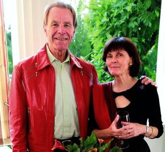Food and Wine VI: Josh Jensen of Calera Wine Company with F&W Co-Chair Susan Finocchio 